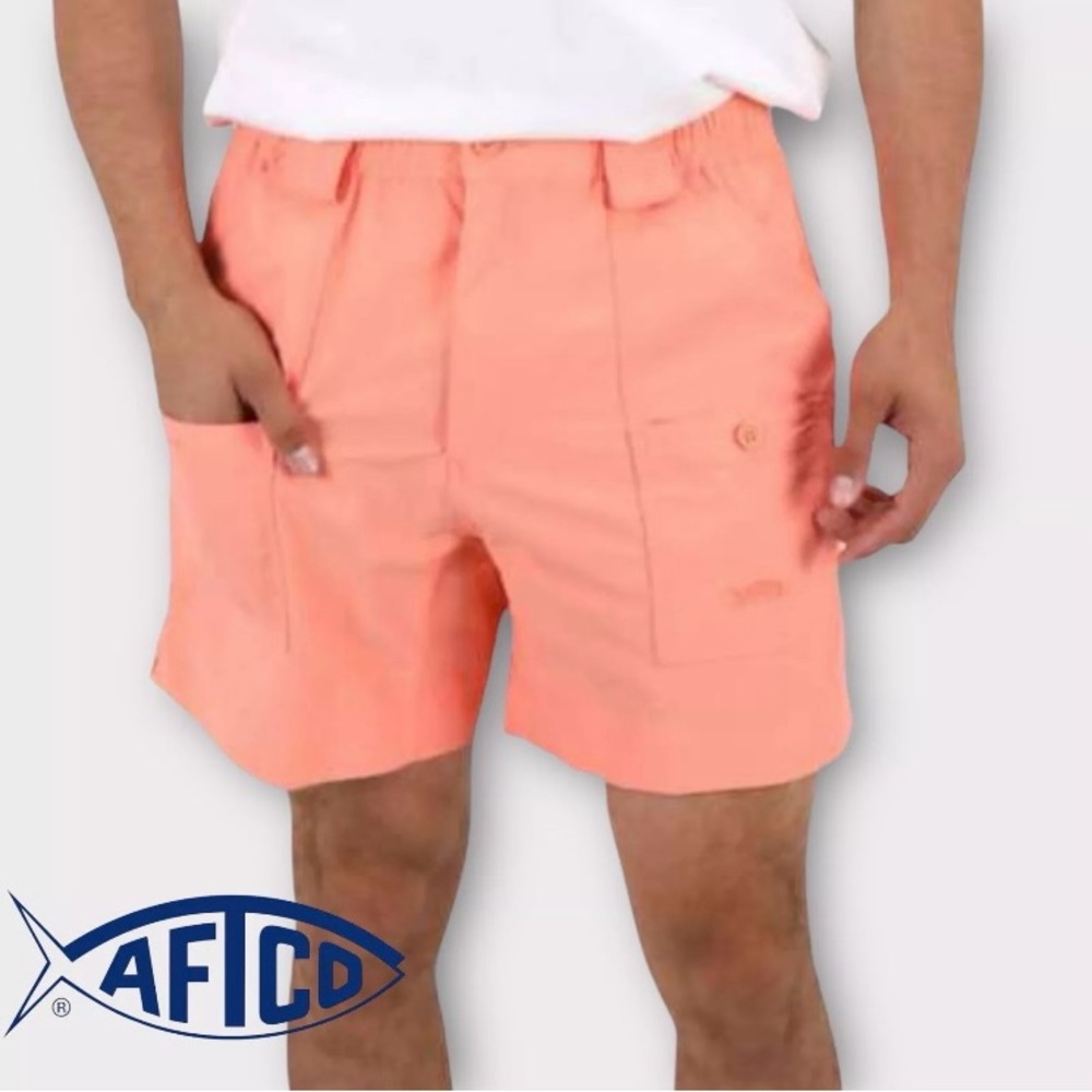 AFTCO Mens Coral fishing Shorts Lightweight 38 6”